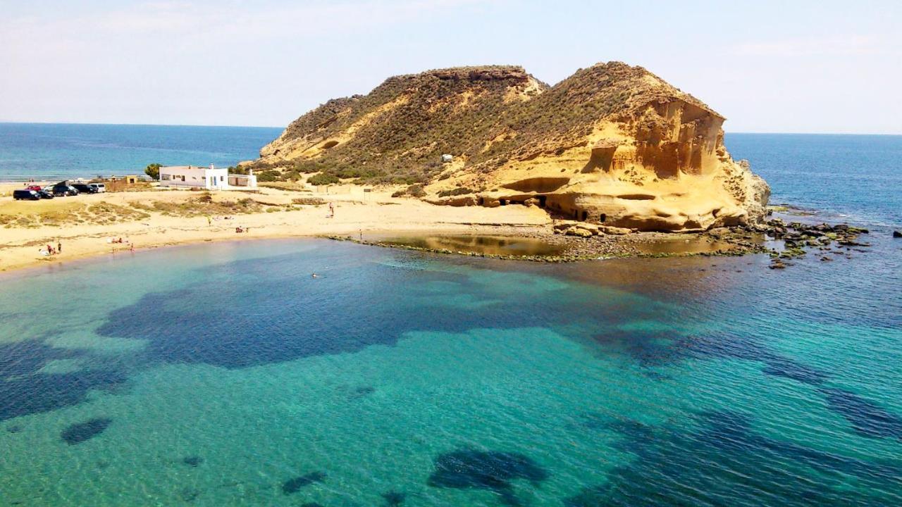 Apartamento En Marina Beach Con Vistas Al Mar El Pozo del Esparto Exterior foto